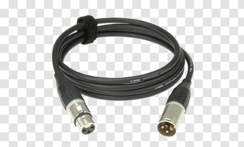 Microphone XLR Connector Coaxial Cable Electrical Serial Transparent PNG