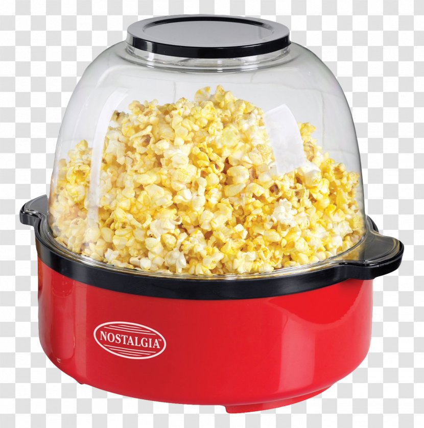 Popcorn Maker Kettle Corn Nostalgia Cooking - Machine - Electric Transparent PNG
