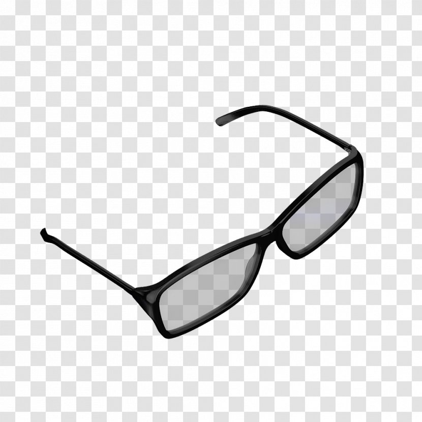 Goggles Television Sunglasses Product - Eyewear - Glasses Black Transparent PNG