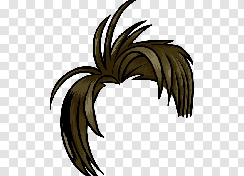 Club Penguin Wig Head Hairstyle - Ahora Yo - Hair Crops Transparent PNG