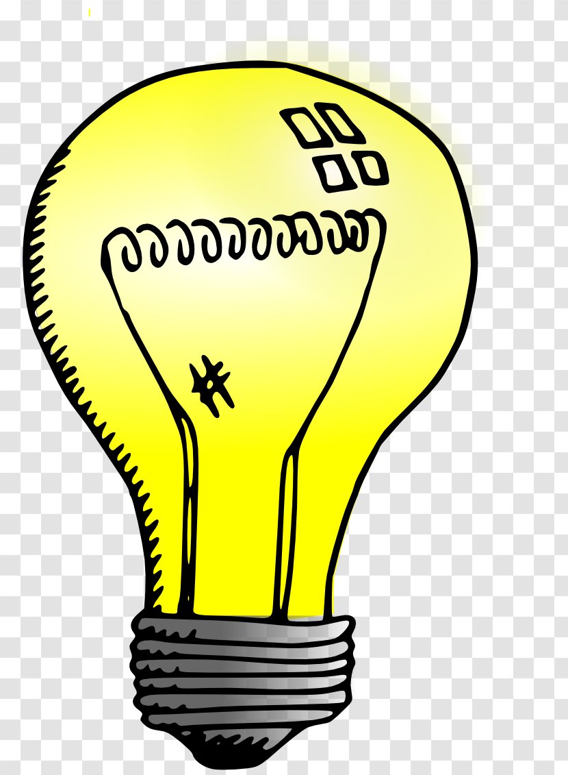 Incandescent Light Bulb Lighting Clip Art Transparent PNG