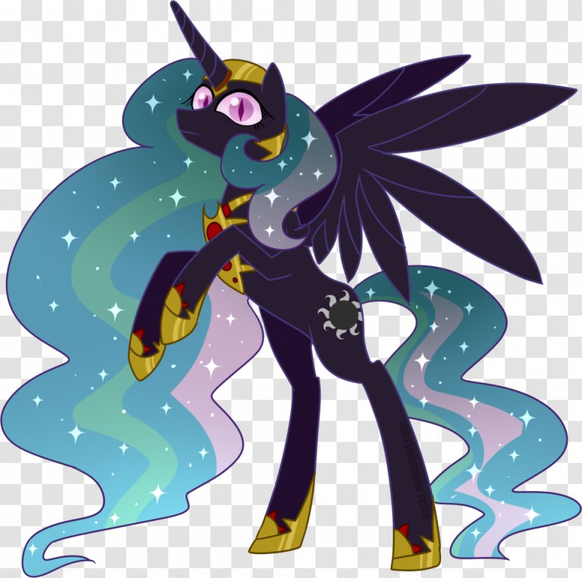 Princess Celestia Applejack Pinkie Pie Pony The Nightmare - Deviantart - Elements Transparent PNG