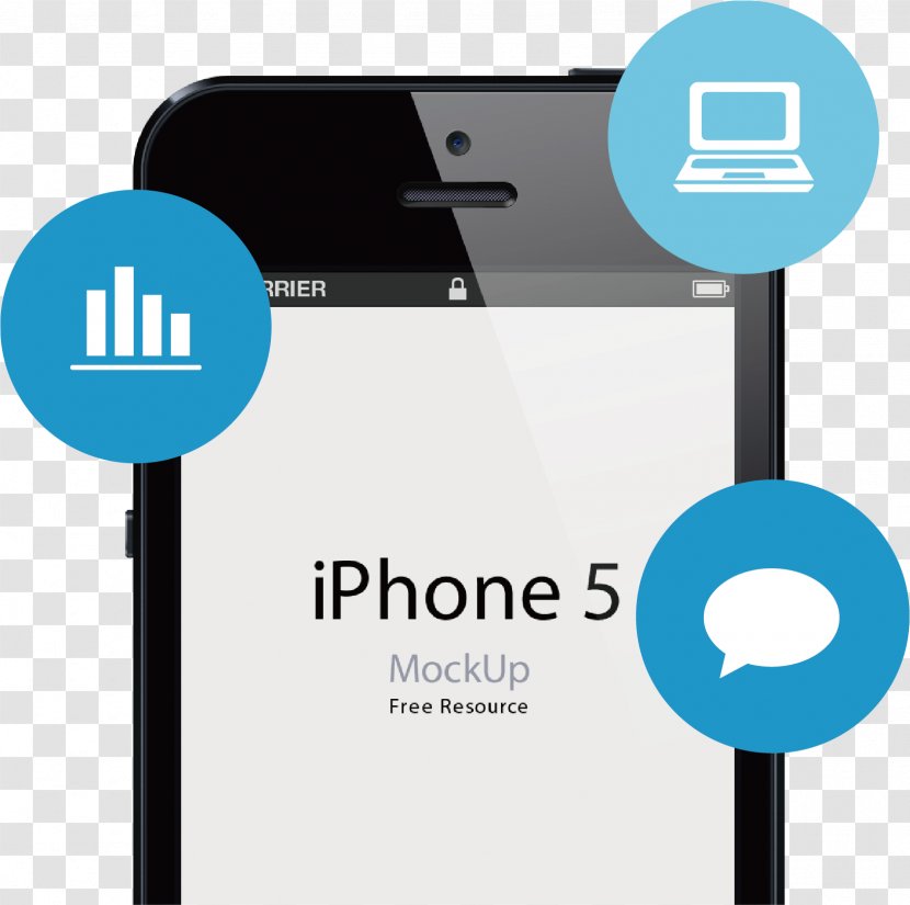 IPhone 5s Mockup IOS - Electronics Accessory - Iphone5 Phone Ppt Chart Transparent PNG