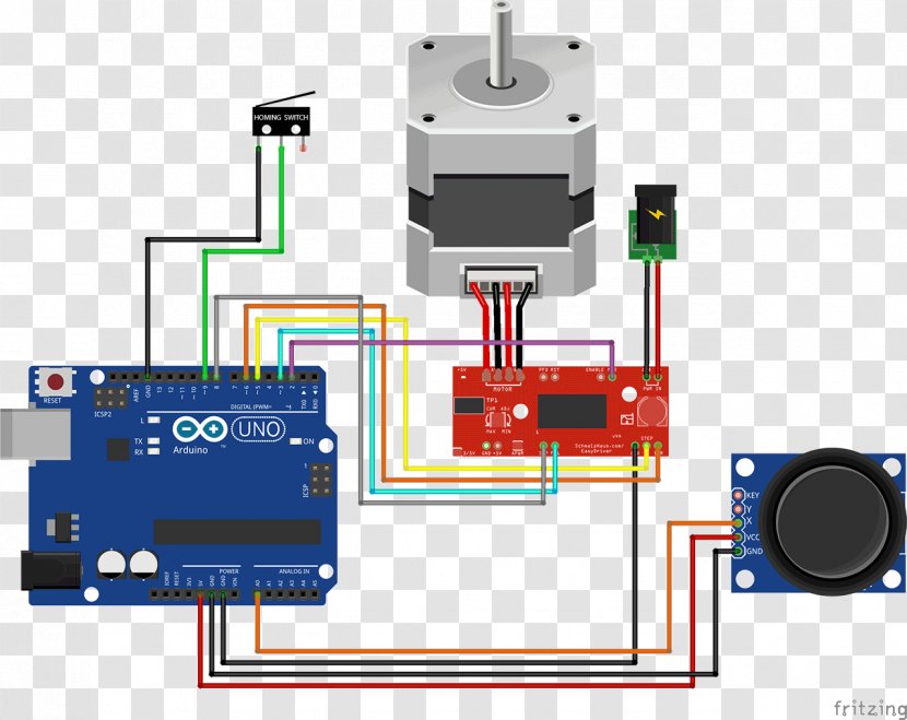 Seven-segment Display Arduino Shift Register Device Sensor - Stepper Motor - Electronics Accessory Transparent PNG