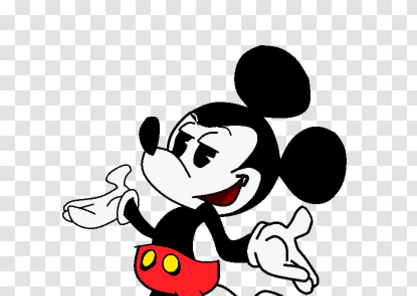 Mickey Mouse Minnie Cartoon Clip Art - Watercolor Transparent PNG