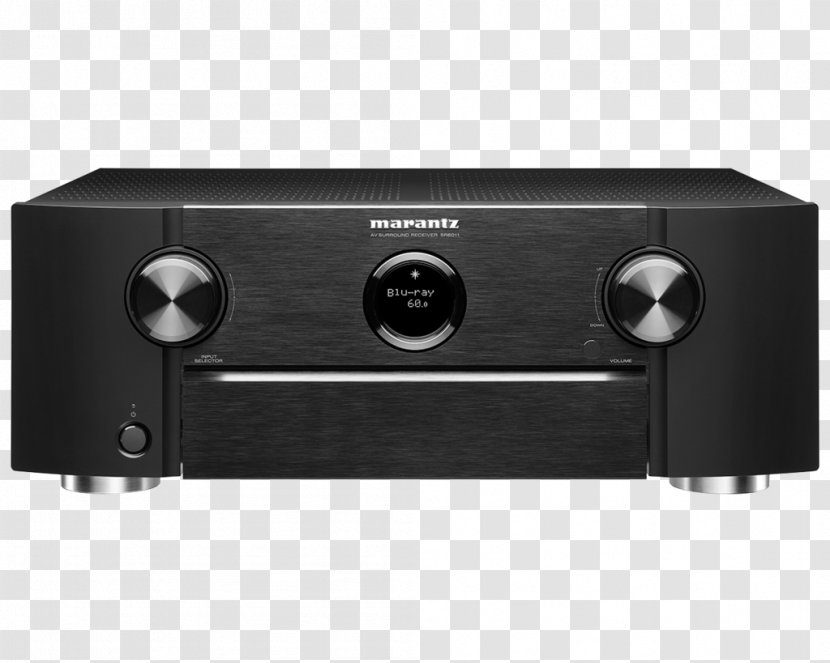 Marantz SR6012 9.2 Channel 4K Ultra HD Network AV Receiver Home Theater Systems SR6010 SR5012 7.2 Full Surround Recei - Sr6010 - Audio Equipment Transparent PNG