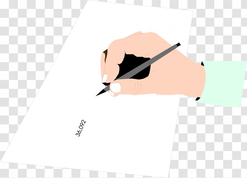 Paper Stock Photography Pencil Clip Art - Holding Hand Picture Transparent PNG