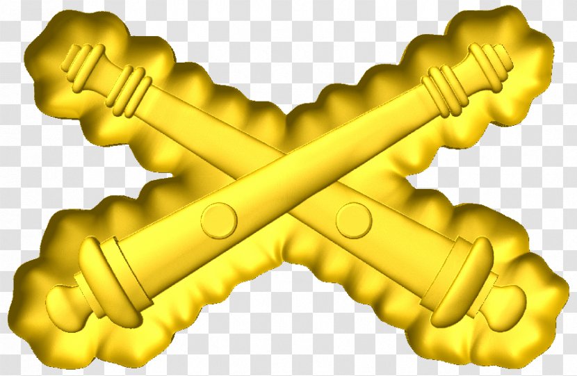 United States Army Branch Insignia Logistics Home Improvement Computer Numerical Control - Yellow - Artillery Transparent PNG