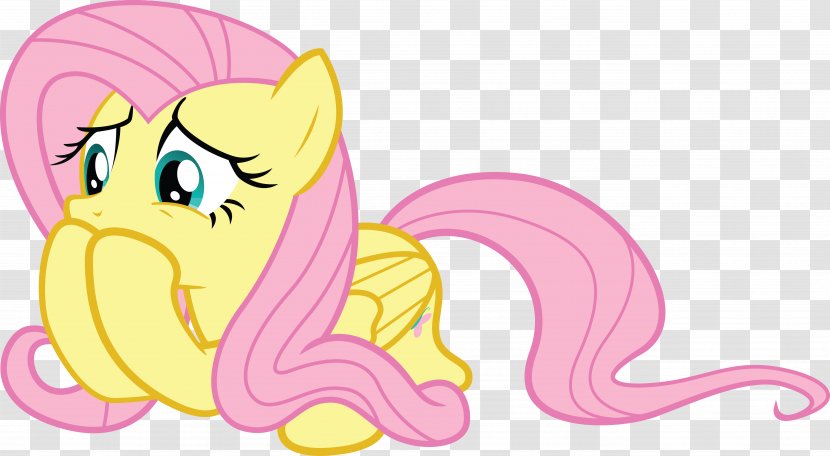 Pony Fluttershy Rainbow Dash Pinkie Pie Horse - Tree Transparent PNG