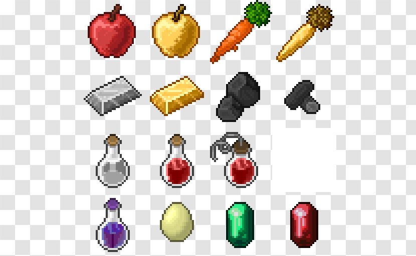 Minecraft Ingot Gold Bar Steel - Glass Bottle - Pixel Art Transparent PNG