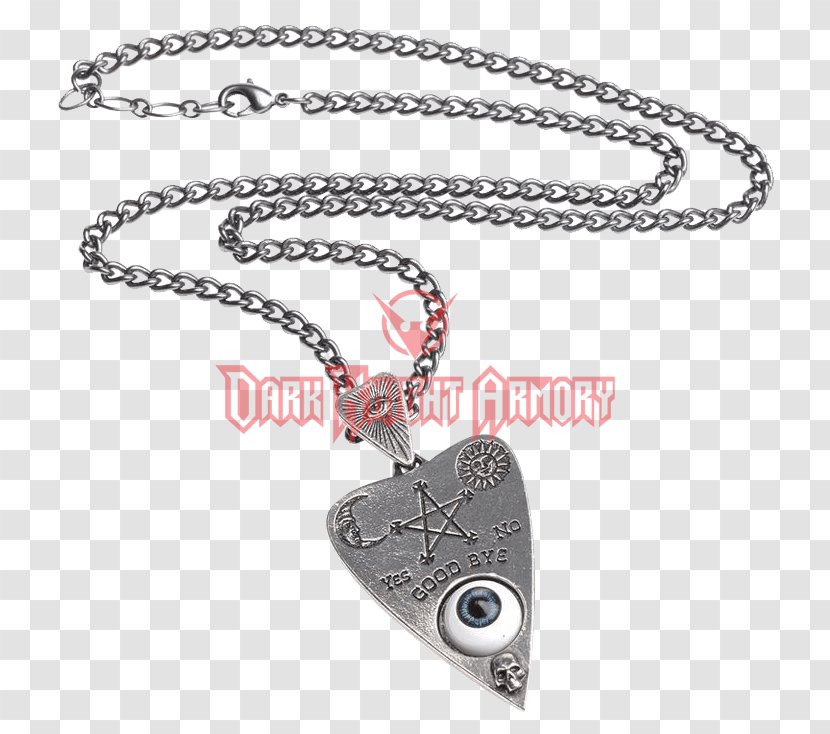 Locket Necklace Planchette Charms & Pendants Ouija - Gemstone Transparent PNG