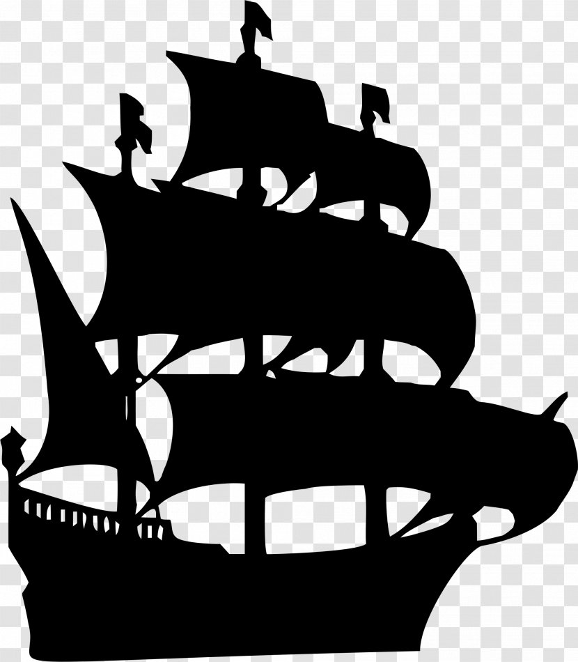 Ship Model Silhouette Clip Art - Watercraft Transparent PNG