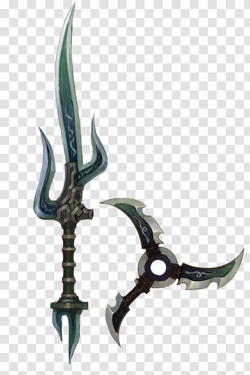 Pole Weapon Flying Guillotine Eighteen Arms Of Wushu Dao - Green Spears Transparent PNG