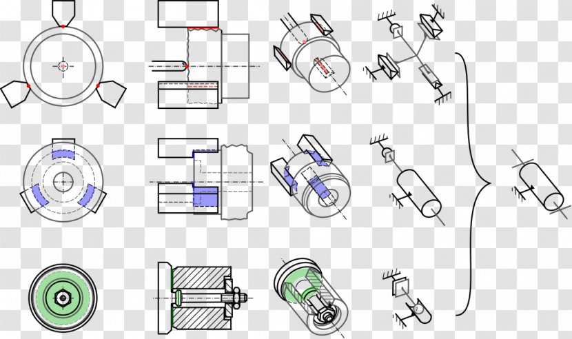 Technology Car Engineering Drawing - Auto Part Transparent PNG