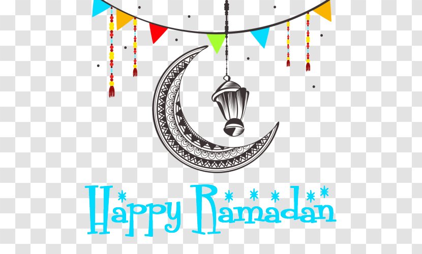 Ramadan Moon Design . - Text - Eid Alfitr Transparent PNG