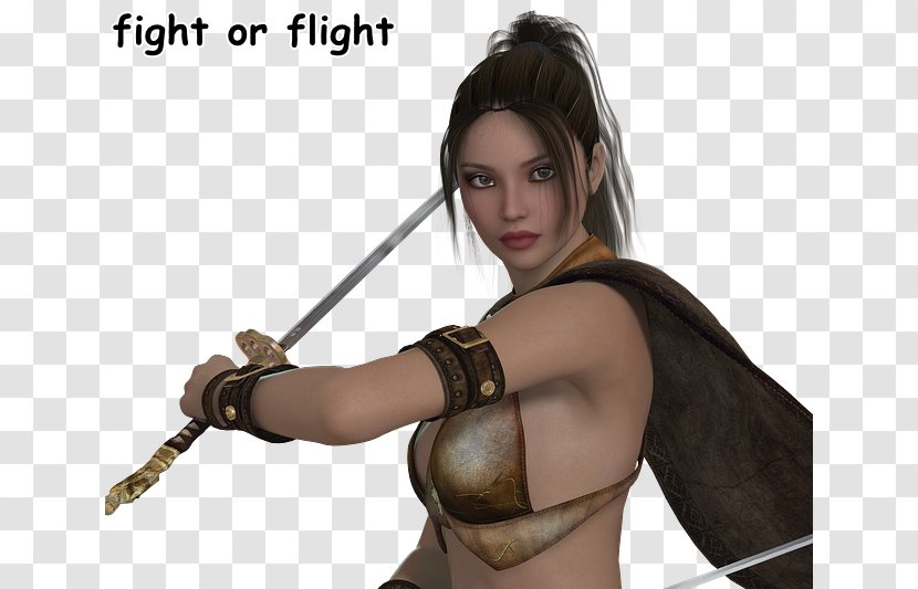 The Woman Warrior Clip Art - Cold Weapon Transparent PNG