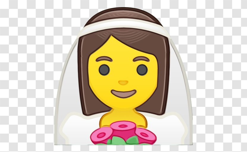 Movie Emoji - Cartoon - Smile Long Hair Transparent PNG