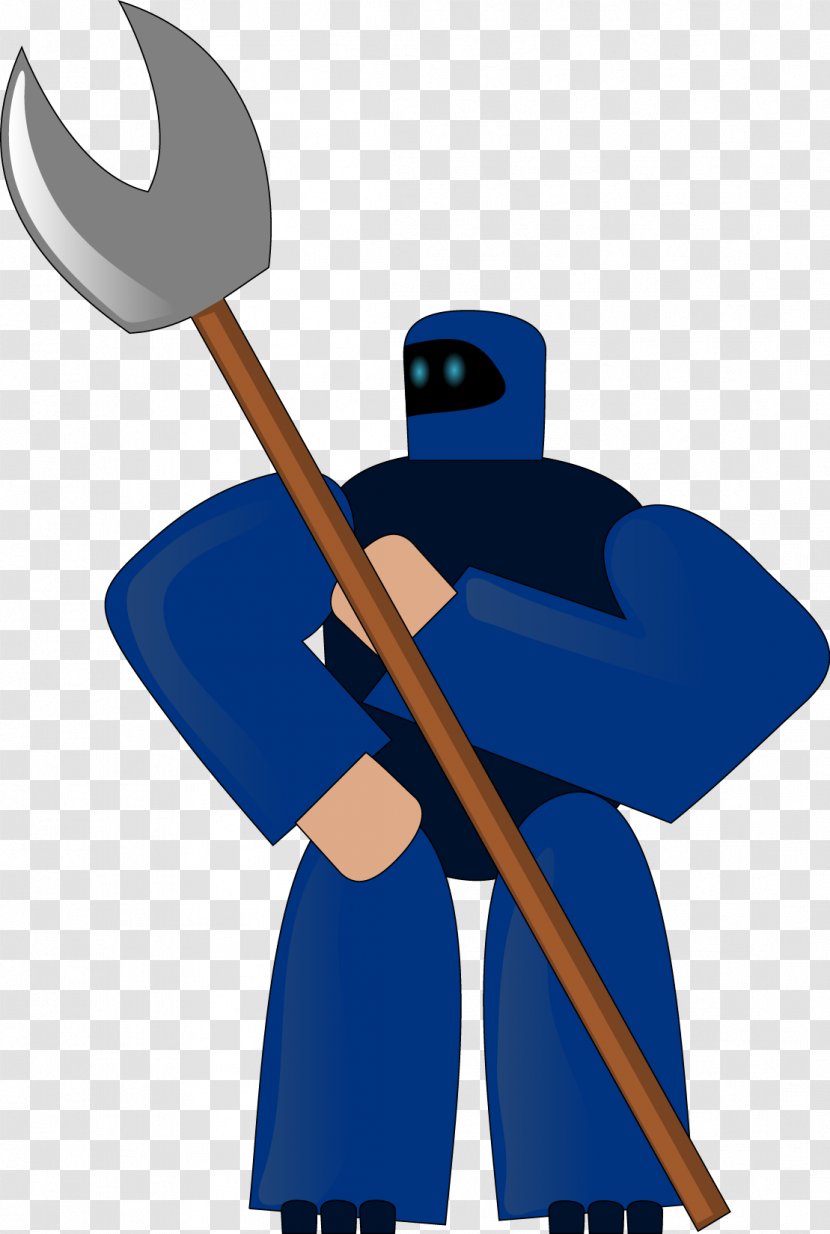 Knight Battle Axe Hero Illustration - Pixabay - Vector Robot Transparent PNG