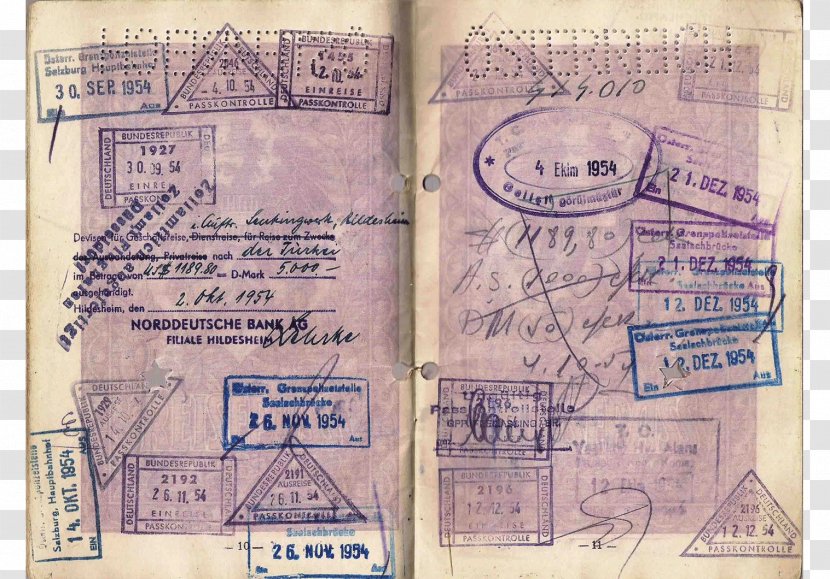 Second World War Passport The Holocaust Schutzstaffel Document - Europe Transparent PNG