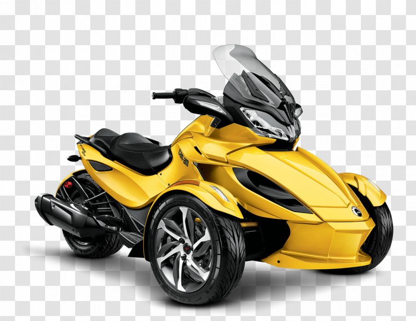 Car Scooter BRP Can-Am Spyder Roadster Motorcycles - Canam Transparent PNG