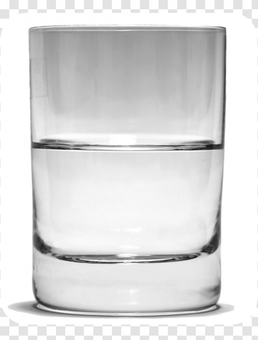 Is The Glass Half Empty Or Full? Drinking Water Optimism - Liquid - A Of Transparent PNG