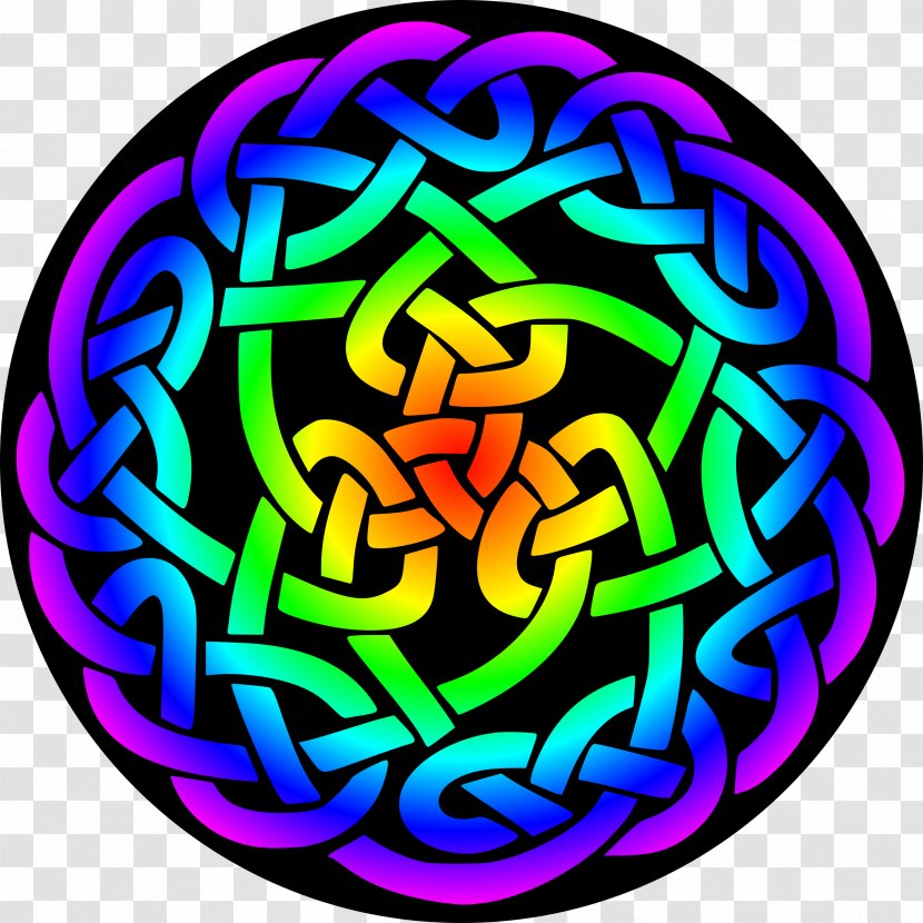 Celtic Knot Image Clip Art Color - Symmetry - Triangle Transparent PNG