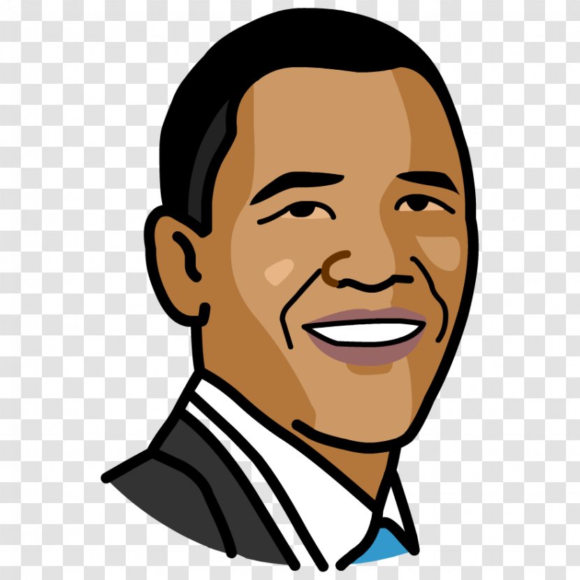 Barack Obama President Of The United States BrainPop Election - Forehead Transparent PNG