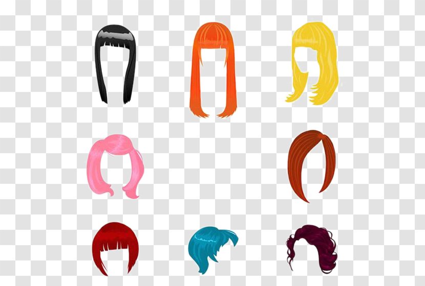 Wig Hair - Logo - Women's Color Transparent PNG