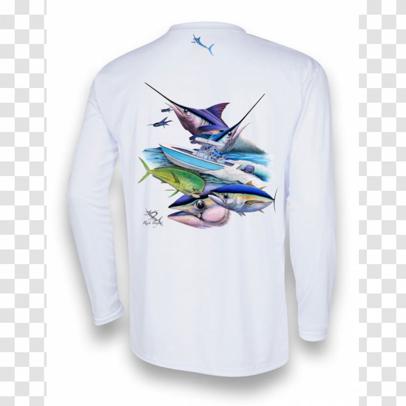 Long-sleeved T-shirt Boat - Tuna Transparent PNG