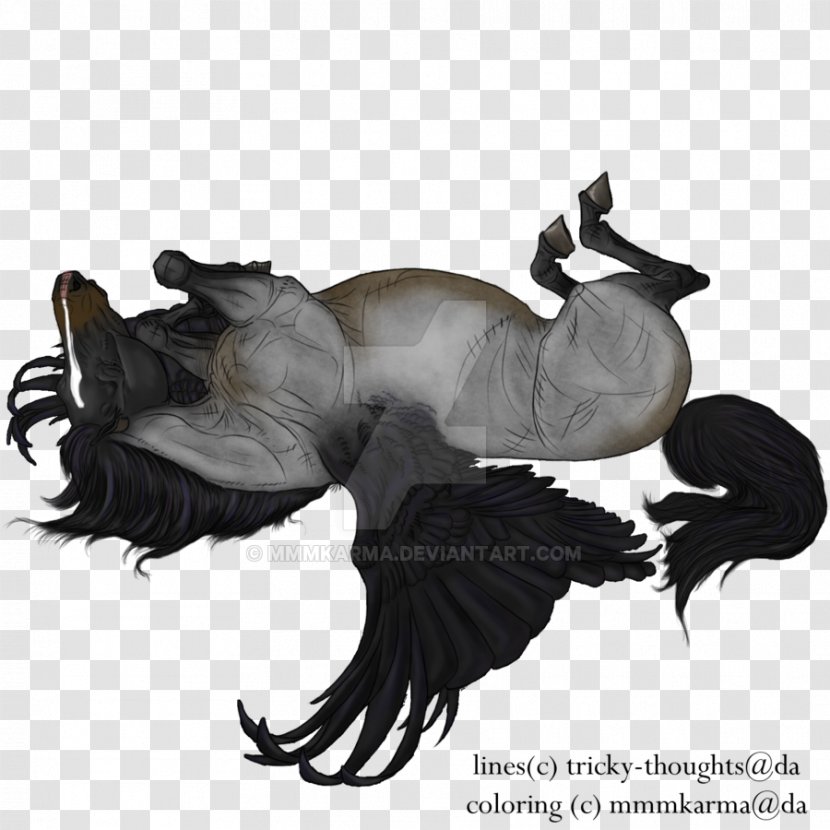 Horse Digital Art DeviantArt Roan Mane - Drawing - Blue Pegasus Transparent PNG