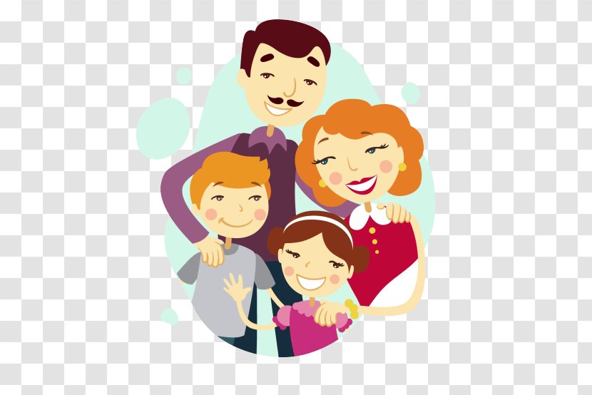 Vector Graphics Family Illustration Image - Cartoon Transparent PNG