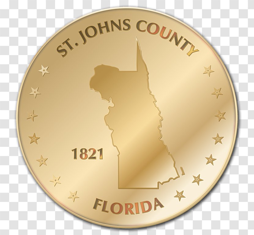 Levy County, Florida Bay Citrus Coin History - Silver - Information Transparent PNG