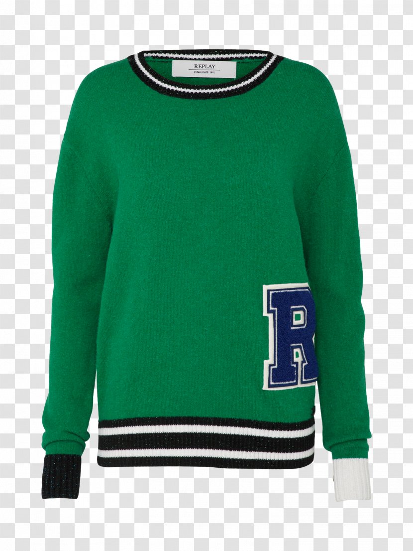 Sweater T-shirt Green Slip Bra - Bluza Transparent PNG