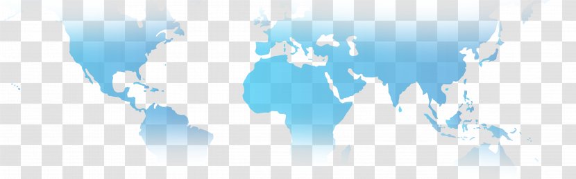 World Map Globe Simple English Wikipedia - Blue Transparent PNG