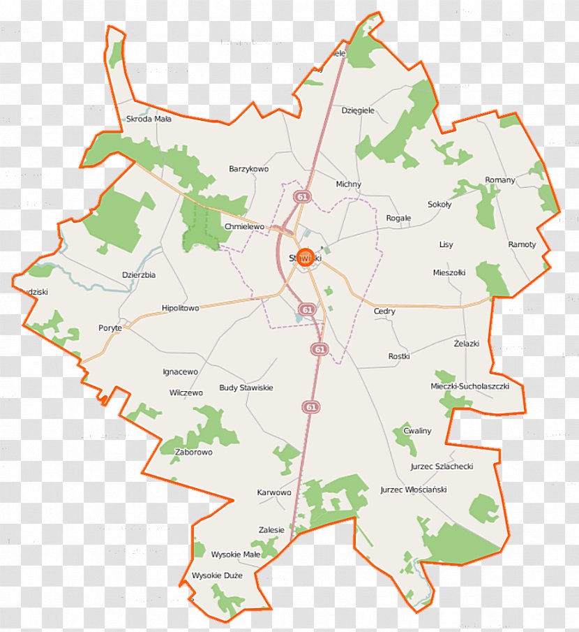 Stawiski Gmina Turośl Karwowo, Kolno County Rostki, Romany, Podlaskie Voivodeship - Wiejska - Map Transparent PNG