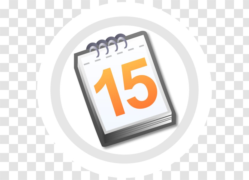 Brand Logo Font - Calendar Date - Design Transparent PNG