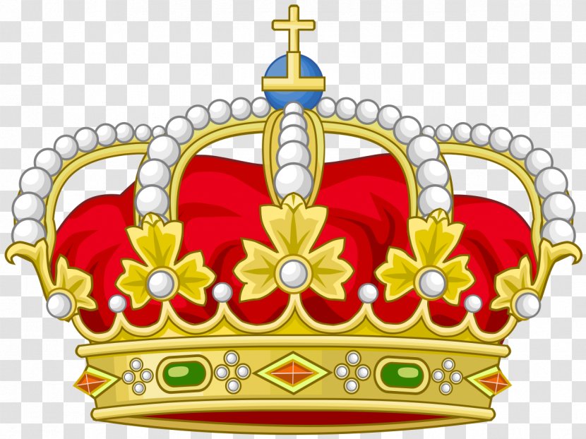 Spain Spanish Royal Crown Coroa Real Heraldry - Family Transparent PNG