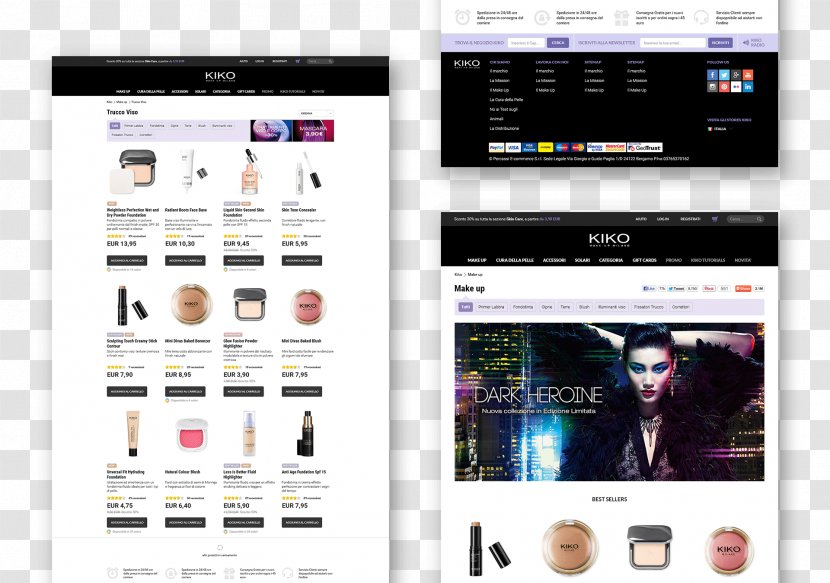 Electronics Web Page Gadget Multimedia Font - Multiple Cosmetics Transparent PNG