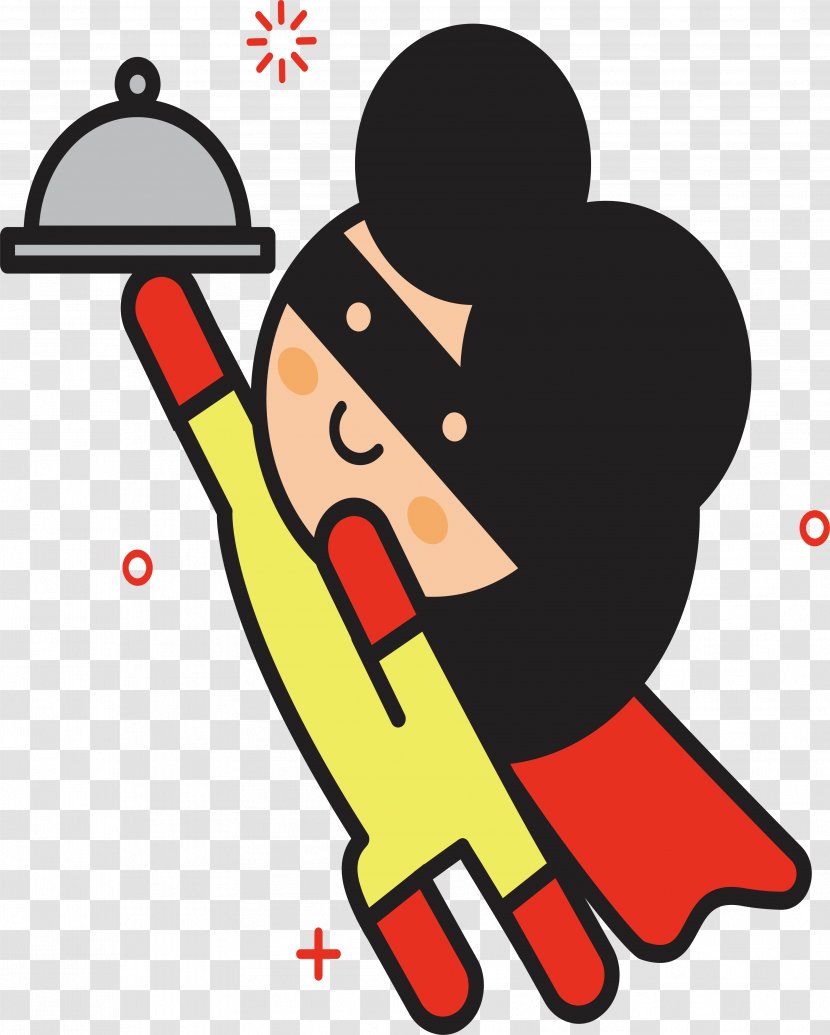 Clip Art - Finger - Room Service Superman Design Transparent PNG