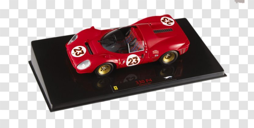 1967 24 Hours Of Le Mans Ferrari 330 P4 Model Car - Mattel - Daytona Transparent PNG