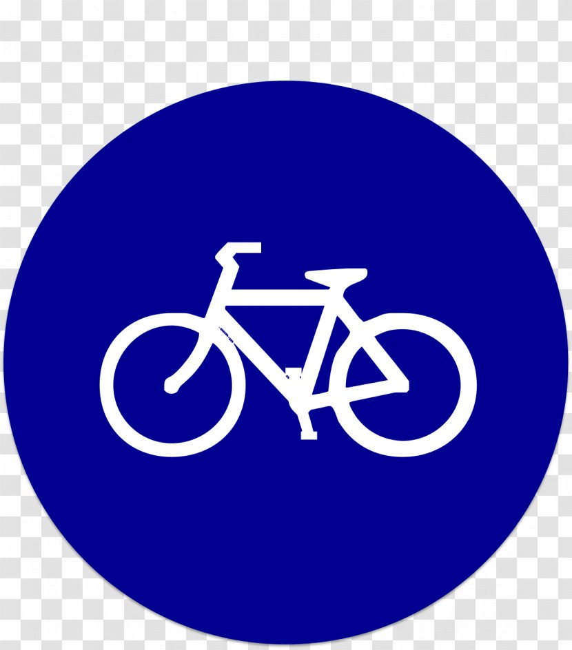 Traffic Sign Cycling Bicycle Segregated Cycle Facilities Manual On Uniform Control Devices - Road Transparent PNG
