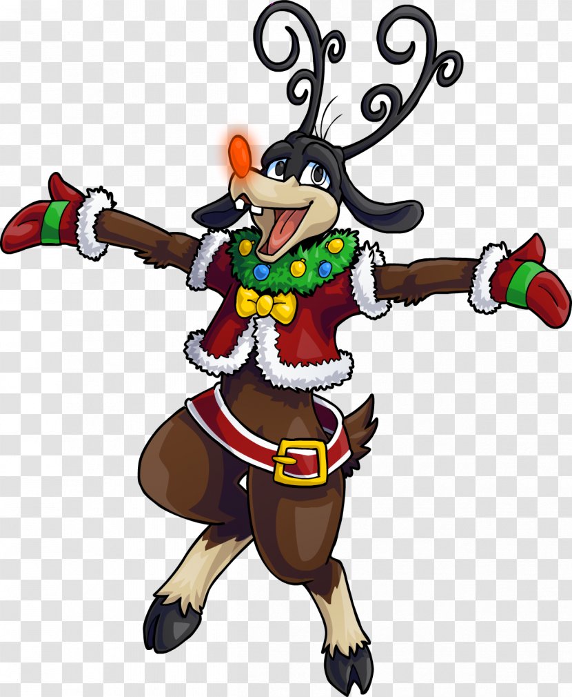 Fan Art Christmas Goofy DeviantArt - Deer Transparent PNG