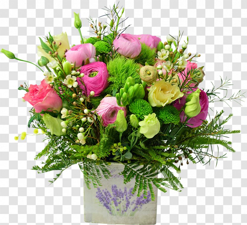 Flower Bouquet Gift Mother's Day Cut Flowers - Pink Transparent PNG