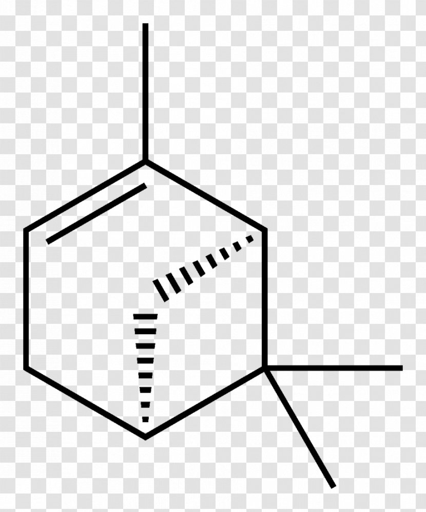 Beta-Pinene Alpha-Pinene Chemical Compound Monoterpene - Black - Terpene Transparent PNG