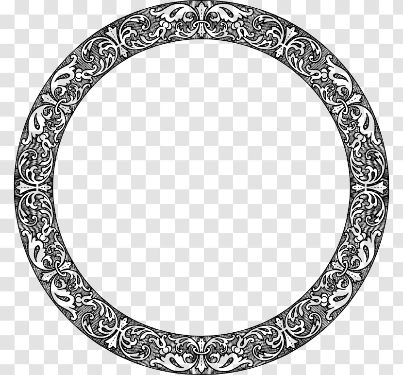 Picture Frames Decorative Arts Clip Art - Silver - Fancy Clipart Transparent PNG