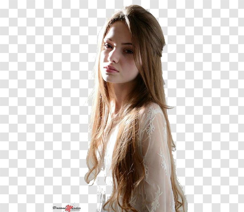 Layered Hair Long Model Fashion - Heart - Tree Transparent PNG