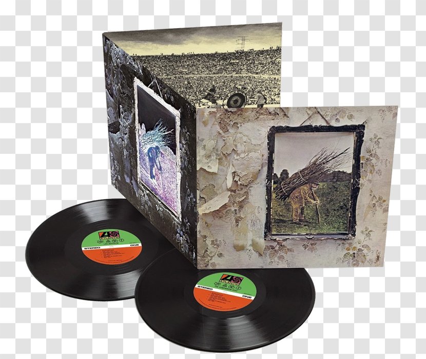 Led Zeppelin IV LP Record Deluxe Edition Phonograph III - Flower - Vinyl Renaissance Audio Of Columbia Mo Transparent PNG