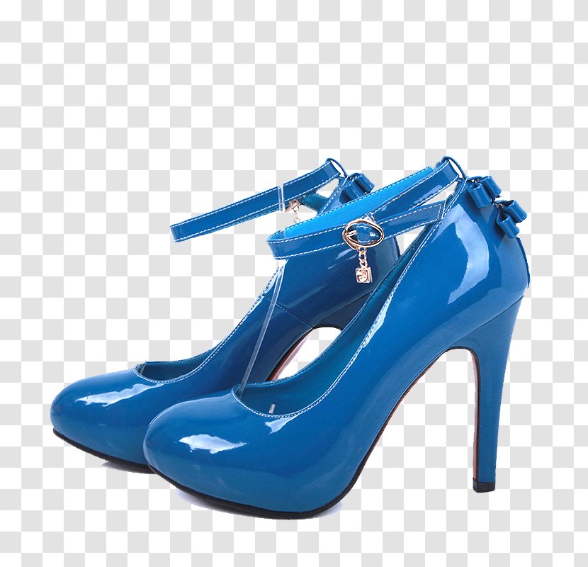 Blue High-heeled Footwear Designer - Highheeled - Bright Skin High Heels Transparent PNG
