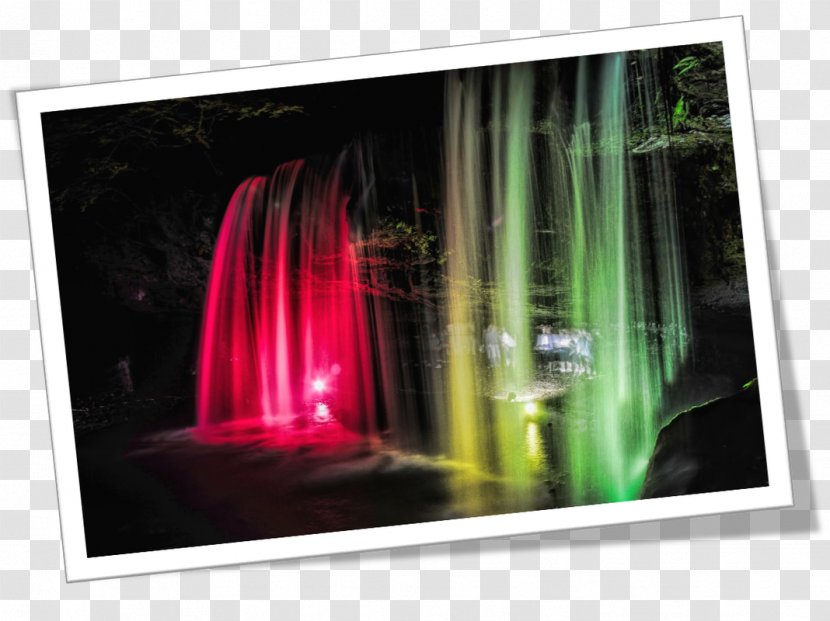 Waterfall Light Japan Photography Darkness - Lighting - Scenery Transparent PNG