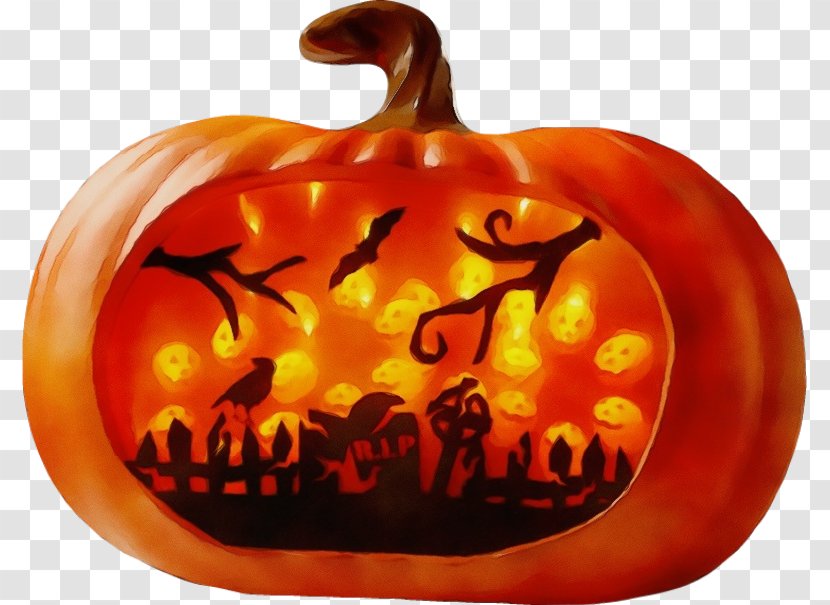 Pumpkin - Trickortreat - Fruit Vegetable Transparent PNG